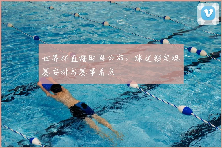 世界杯直播时间公布,球迷锁定观赛安排与赛事看点
